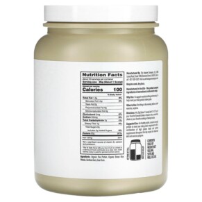 Thành phần vi chất của Isopure Plant-Based Protein Powder Unflavored 1.15 lb (521 g) 089094025458