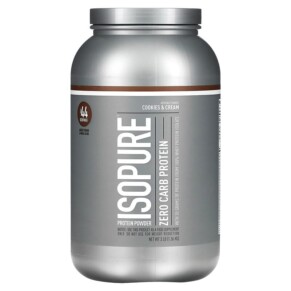Thực phẩm chức năng Isopure Zero Carb Protein Powder Cookies & Cream 3 lb (1.36 kg) 089094021979
