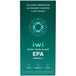 Thực phẩm chức năng iWi Omega-3 EPA 30 Softgels 818353022057