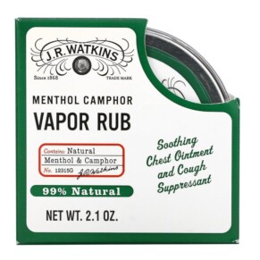 Thành phần vi chất của J R Watkins Menthol Camphor Vapor Rub 2.1 oz 818570008919
