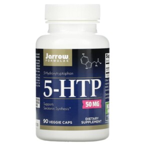 Thực phẩm chức năng Jarrow Formulas 5-HTP 50 mg 90 Veggie Caps 790011150442