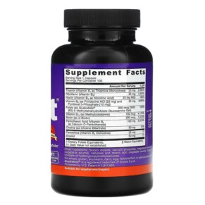 Thành phần vi chất của Jarrow Formulas B-Right 100 Veggie Caps 790011010067