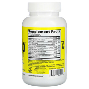 Thành phần vi chất của Jarrow Formulas Bone-Up 120 Capsules 790011040019