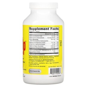 Thành phần vi chất của Jarrow Formulas Bone-Up 180 Capsules 790011040088