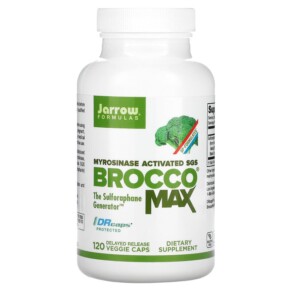 Thực phẩm chức năng Jarrow Formulas BroccoMax 120 Delayed Release Veggie Caps 790011202110