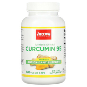 Thực phẩm chức năng Jarrow Formulas Curcumin 95 Turmeric Extract 500 mg 120 Veggie Caps 790011140764