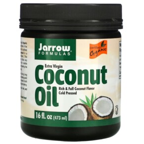 Thực phẩm chức năng Jarrow Formulas Extra Virgin Coconut Oil 16 fl oz (473 g) 790011160335
