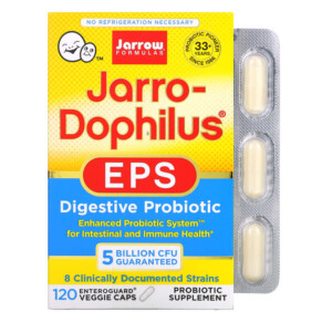 Thực phẩm chức năng Jarrow Formulas Jarro-Dophilus EPS 5 Billion 120 Veggie Caps 790011030249