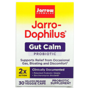 Thực phẩm chức năng Jarrow Formulas Jarro-Dophilus Gut Calm 30 Delayed Release Veggie Caps 790011030775