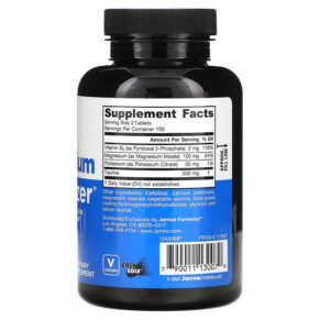 Thành phần vi chất của Jarrow Formulas Magnesium Optimizer 200 Tablets 790011130079