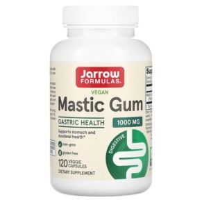 Thực phẩm chức năng Jarrow Formulas Mastic Gum 500 mg 120 Veggie Capsules 790011230144