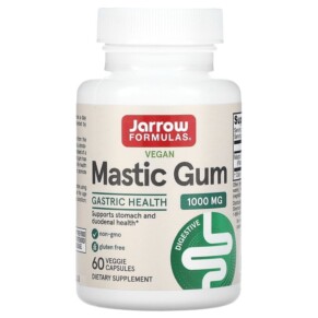 Thực phẩm chức năng Jarrow Formulas Mastic Gum 500 mg 60 Veggie Capsules 790011230076