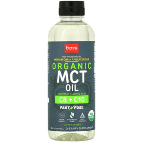 Thực phẩm chức năng Jarrow Formulas Organic MCT Oil Unflavored 16 fl oz (473 ml) 790011160601