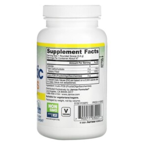 Thành phần vi chất của Jarrow Formulas Prebiotic Inulin-FOS Powder 6.3 oz (180 g) 790011030256