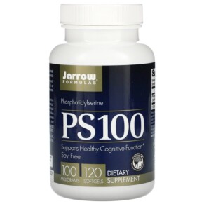 Thực phẩm chức năng Jarrow Formulas PS 100 Phosphatidylserine 100 mg 120 Softgels 790011160595