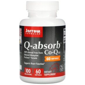 Thực phẩm chức năng Jarrow Formulas Q-absorb Co-Q10 100 mg 60 Softgels 790011060123