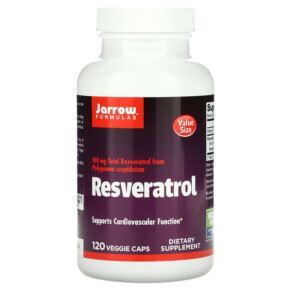 Thực phẩm chức năng Jarrow Formulas Resveratrol 100 mg 120 Veggie Caps 790011140849