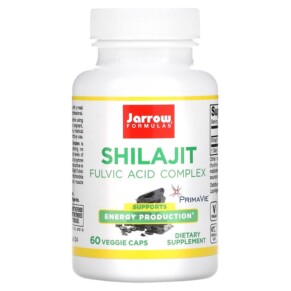 Thực phẩm chức năng Jarrow Formulas Shilajit Fulvic Acid Complex 60 Veggie Caps 790011290605