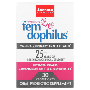 Thực phẩm chức năng Jarrow Formulas Women's Fem Dophilus 30 Veggie Caps 790011030058