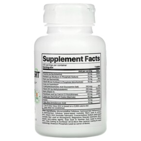 Thành phần vi chất của Jigsaw Health Activated B w/SRT 120 Tablets 876634000187