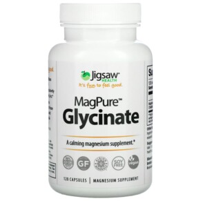 Thực phẩm chức năng Jigsaw Health MagPure Glycinate 120 Capsules 876634001573
