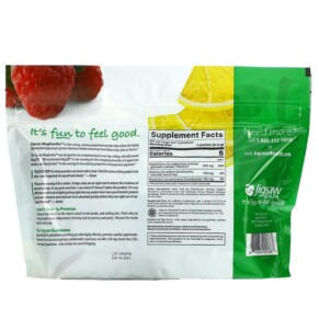 Thành phần vi chất của Jigsaw Health MagSoothe Tart Raspberry Lemonade 60 Packets 330 g 876634001863