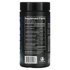 Thành phần vi chất của JNX Sports The Omen! Fat Burner Non-Stimulant 100 Capsules 794712849438