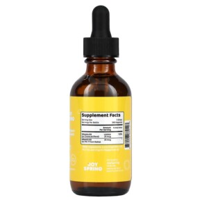 Thành phần vi chất của JoySpring D3 + K2 Drops Ages 2+ 2 fl oz (60 ml) 850008889127