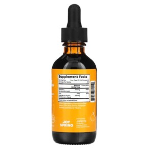 Thành phần vi chất của JoySpring Vitamin C + Zinc Ages 2+ 2 fl oz (60 ml) 850008889110