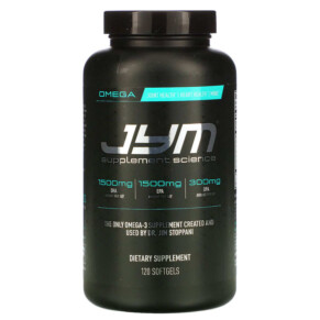 Thực phẩm chức năng JYM Supplement Science Omega-3 120 Softgels 817047020379