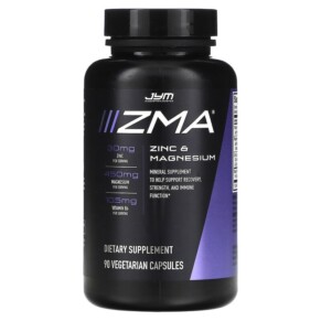 Thực phẩm chức năng JYM Supplement Science ZMA Zinc & Magnesium 90 Vegetarian Capsules 817047020218