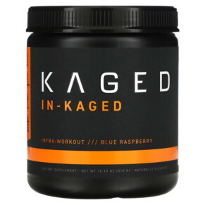 Thực phẩm chức năng Kaged IN-KAGED Intra-Workout Blue Raspberry 10.93 oz (310 g) 850006414963