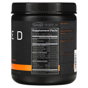 Thành phần vi chất của Kaged IN-KAGED Intra-Workout Cherry Lemonade 10.72 oz (304 g) 094393450627