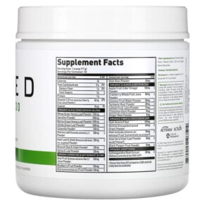 Thành phần vi chất của Kaged Outlive 100 Organic Superfood Greens Berry 1.1 lb (510 g) 850015107504