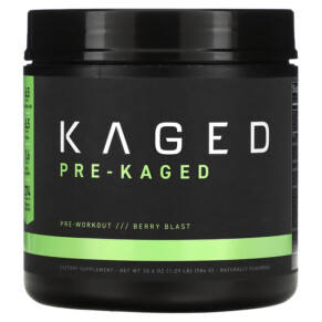 Thực phẩm chức năng Kaged PRE-KAGED Pre-Workout Berry Blast 1.29 lb (584 g) 852253007998