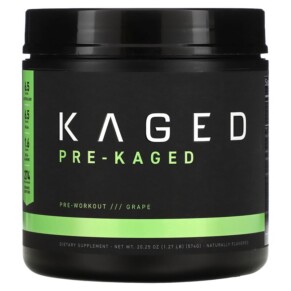 Thực phẩm chức năng Kaged PRE-KAGED Pre-Workout Grape 1.27 lb (574 g) 855894008935