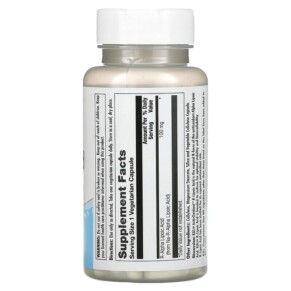 Thành phần vi chất của KAL ActivOxidant R-Lipoic Acid 100 mg 60 Vegetarian Capsules 021245502128