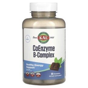 Thực phẩm chức năng KAL Coenzyme B-Complex Cocoa Mint 60 Chewables 021245550907
