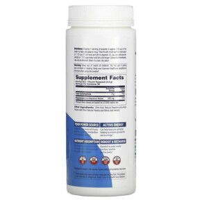 Thành phần vi chất của KAL Energy Magnesium Keep-Going Drink Raspberry Lemonade 14.3 oz (405 g) 021245789277