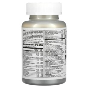 Thành phần vi chất của KAL Enhanced Energy Teen Memory & Concentration Blend 60 Vegetarian Tablets 021245748106