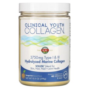 Thực phẩm chức năng KAL Hydrolyzed Marine Collagen Tangerine 3.750 mg 10.5 oz (298 g) 021245949398