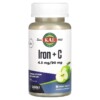 Thực phẩm chức năng KAL Iron + C Apple 90 Micro Tablets 021245209034