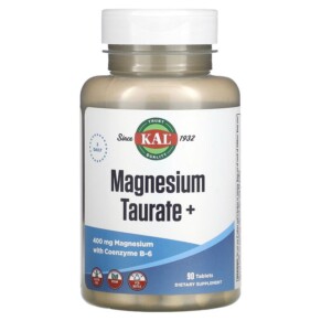 Thực phẩm chức năng KAL Magnesium Taurate + 200 mg 90 Tablets 021245369752