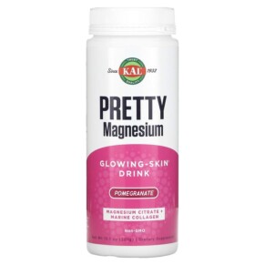 Thực phẩm chức năng KAL Pretty Magnesium Glowing-Skin Drink Pomegranate 10.7 oz (301 g) 021245827061