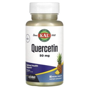 Thực phẩm chức năng KAL Quercetin Pineapple 50 mg 90 Micro Tablets 021245109068
