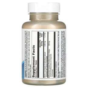 Thành phần vi chất của KAL Reacta-C 1.000 mg 60 Tablets 021245748809