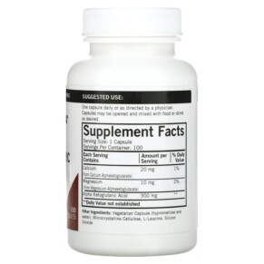 Thành phần vi chất của Kirkman Labs Alpha Ketoglutaric Acid 300 mg 100 Capsules 812325020744