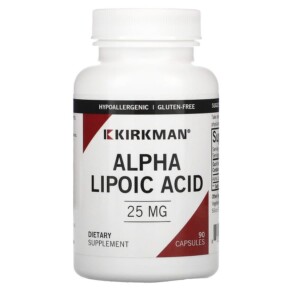 Thực phẩm chức năng Kirkman Labs Alpha Lipoic Acid 25 mg 90 Capsules 812325020935