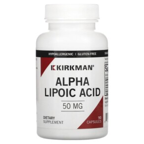 Thực phẩm chức năng Kirkman Labs Alpha Lipoic Acid 50 mg 90 Capsules 812325020850