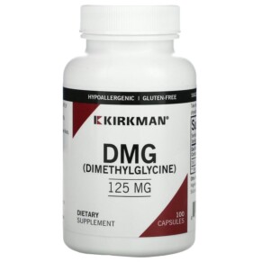 Thực phẩm chức năng Kirkman Labs DMG (Dimethylglycine) 125 mg 100 Capsules 812325020072